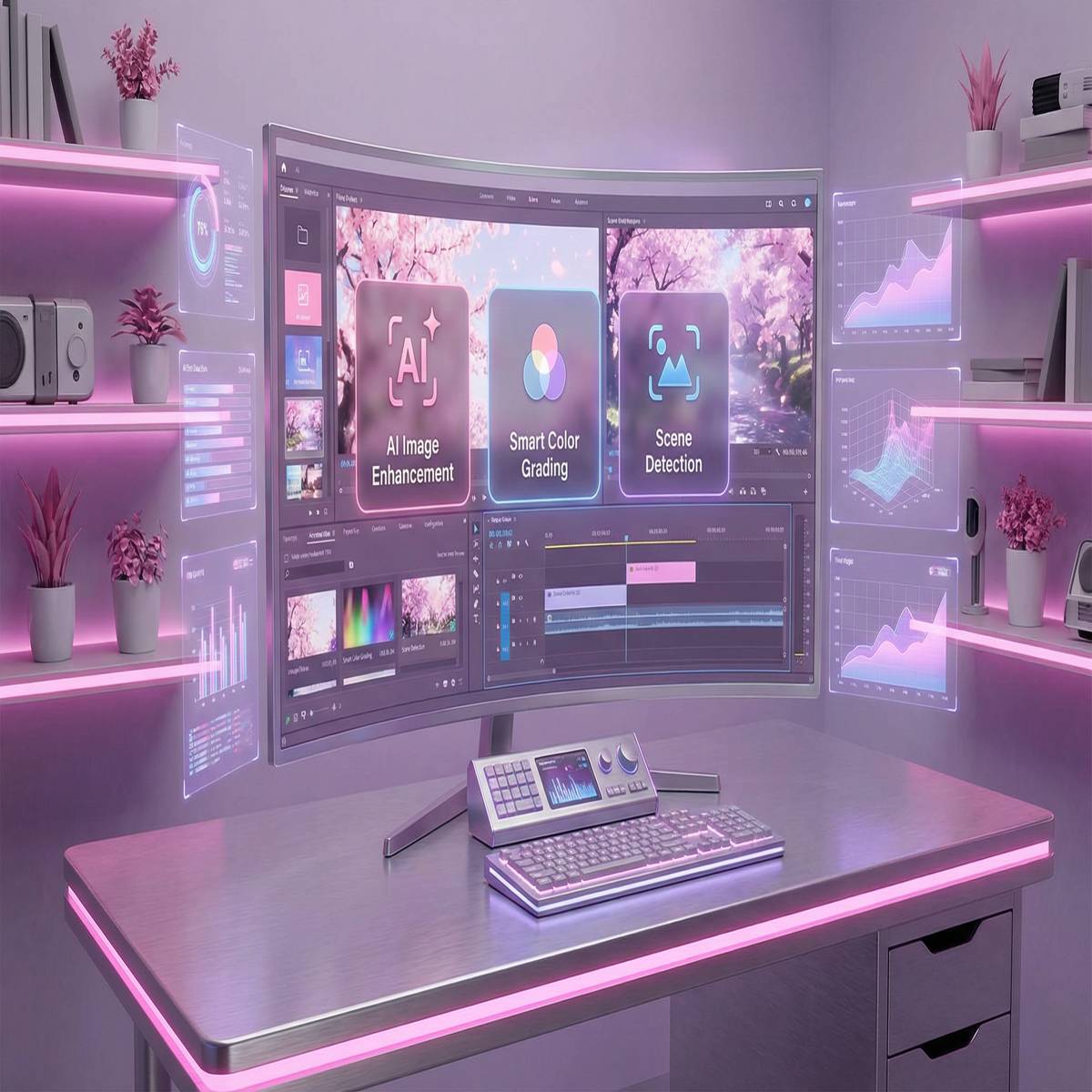 媚黑AI传媒剪辑